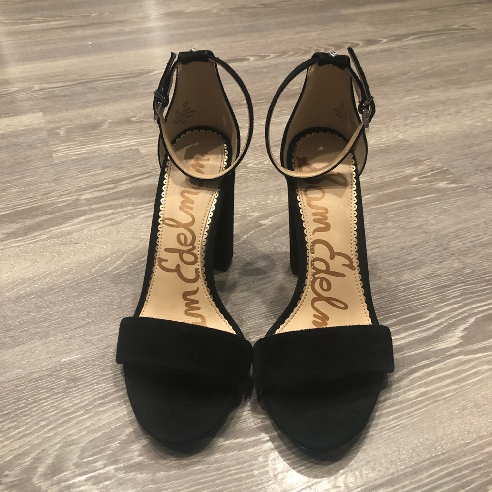 Sam Edelman Ankle Strap Sandals Black